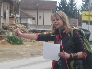 Nicolette in Bosnië voor Weg met BNN